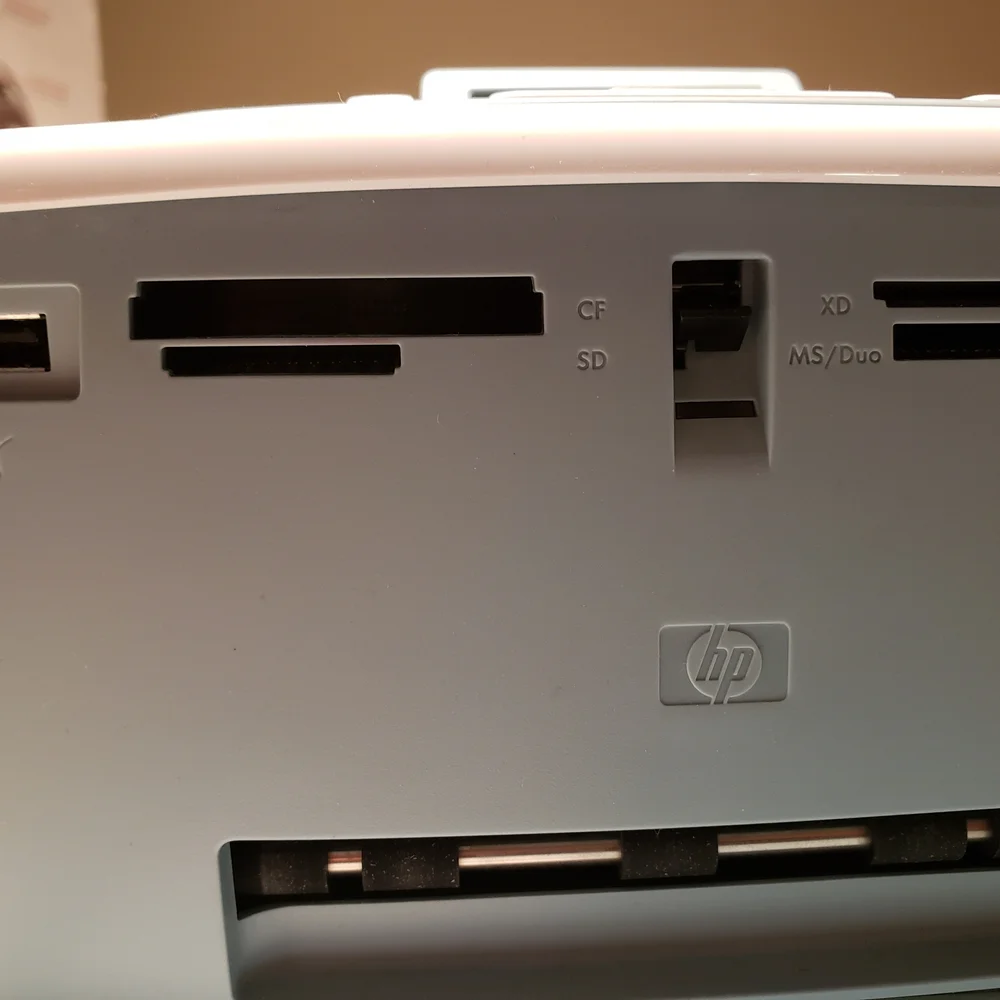 HP Photosmart A522 Compact Photo Printer - Blue
